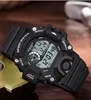 SANDA 326 Men's Electronic Watch Digital Movement Luminous Led Display Dial Outdoor Sports Waterproof Wristwatch for Male 2