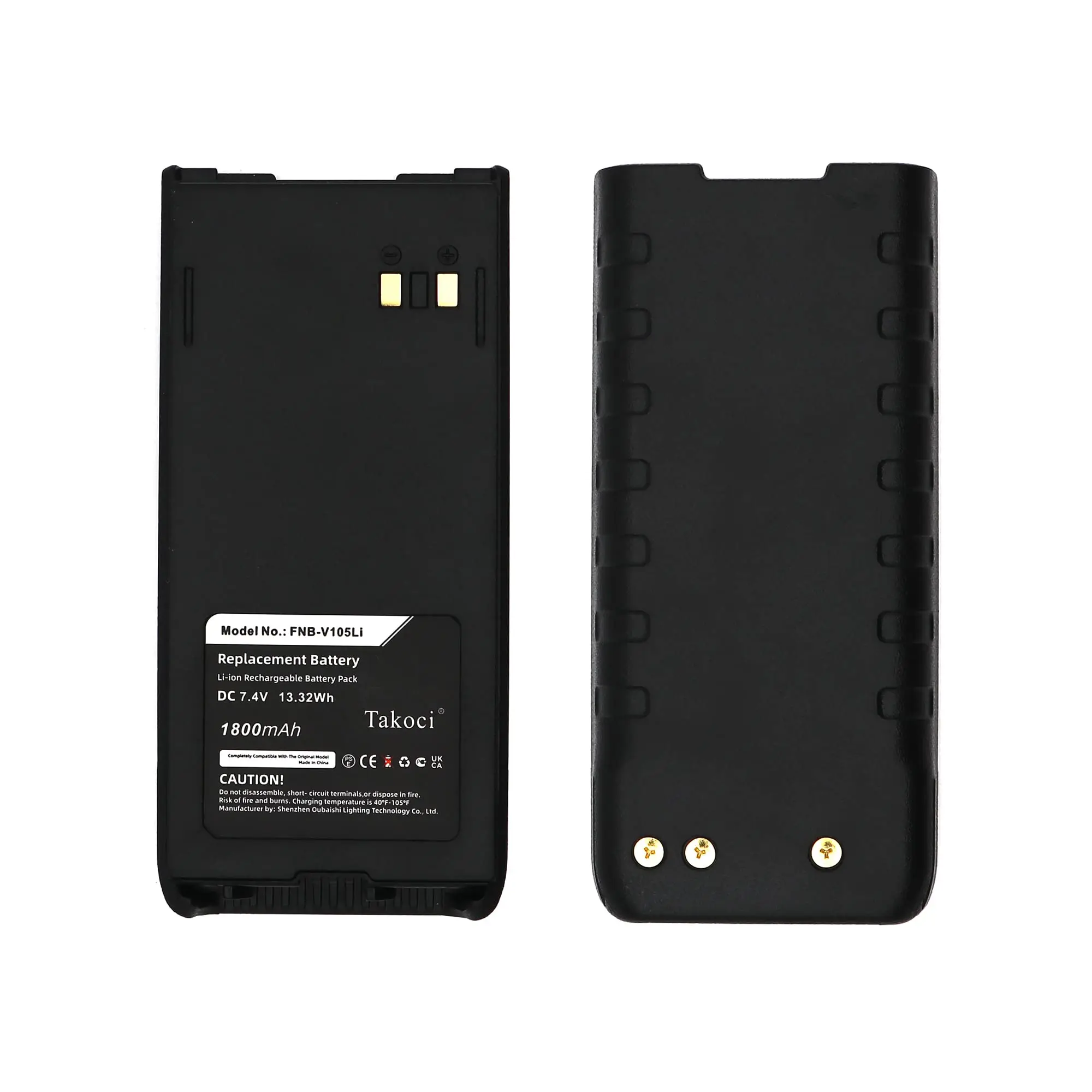 Сменный аккумулятор для Yaesu HX280, HX280E, HX280S, HX380 FNB-V105Li 7,4 В/1800 мАч