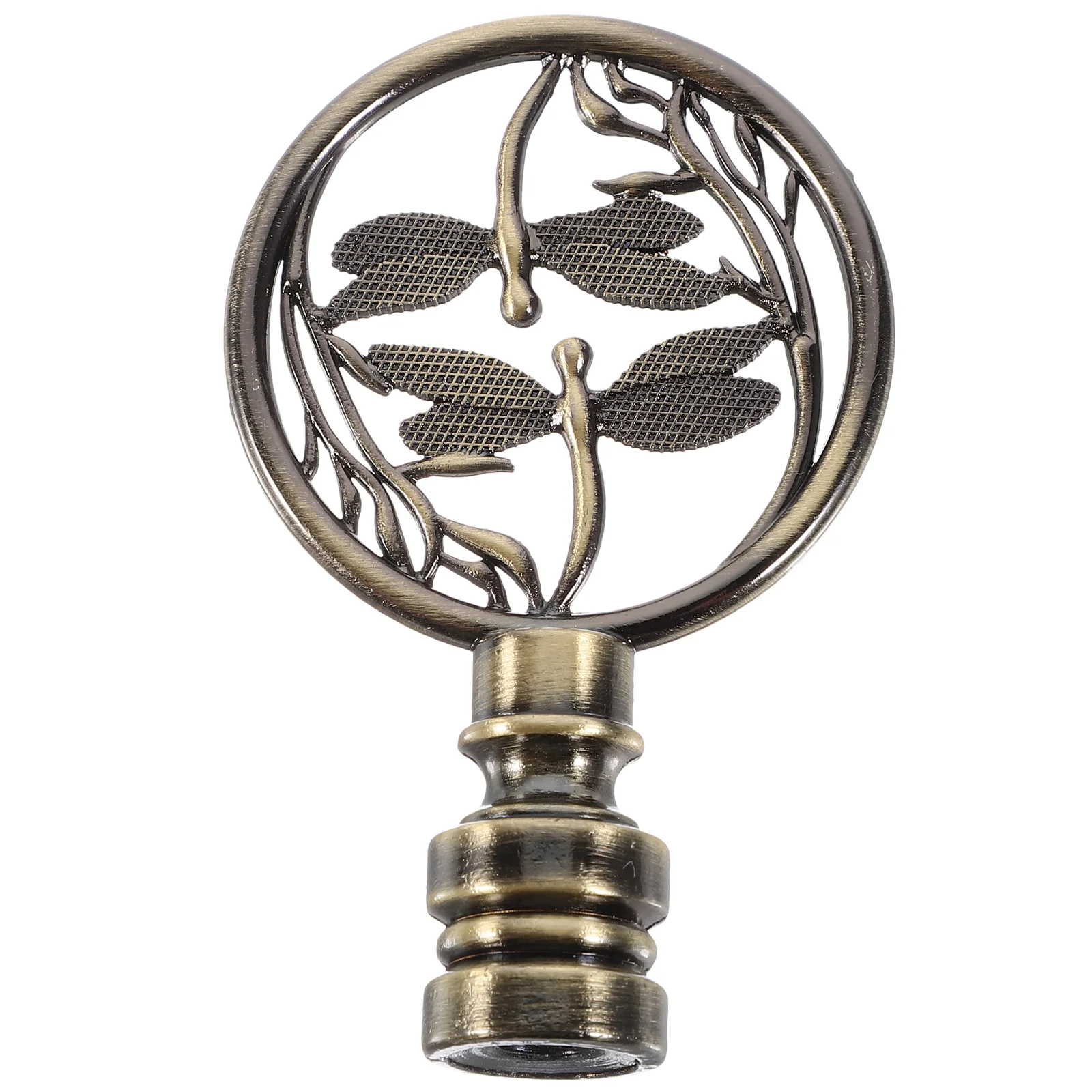 

Accesorios Para Cuarto Dragonfly Lamp Finial Cap Vintage Decor Accessories Screw Metal Making Supplies Decoration Accessory