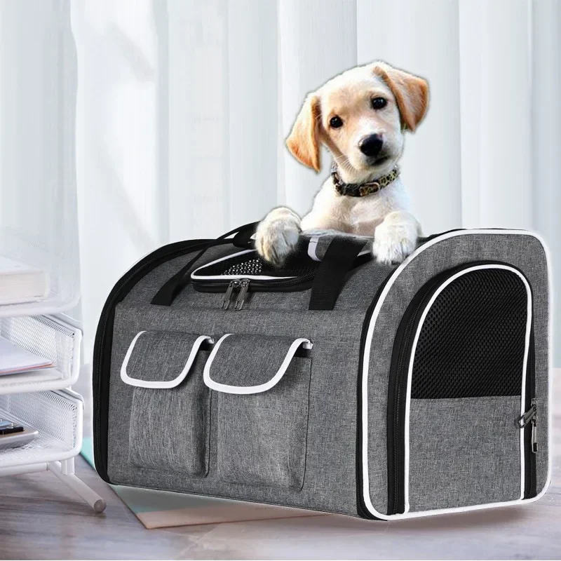 

Bag Dog Travel Carrier Astronaut Big Backpack, Pet Shoulder Space Portable Carrying Cat Handbag And Transport Foldable