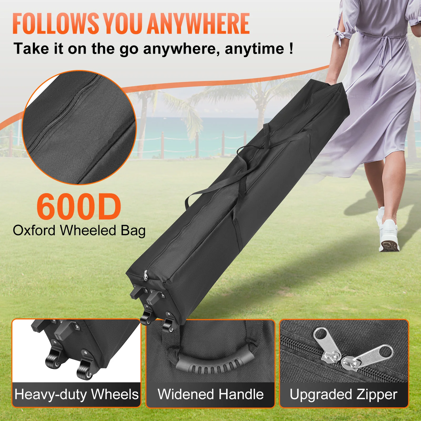 Waterproof Polyester Pop Up Canopy Tent for Outdoor Party