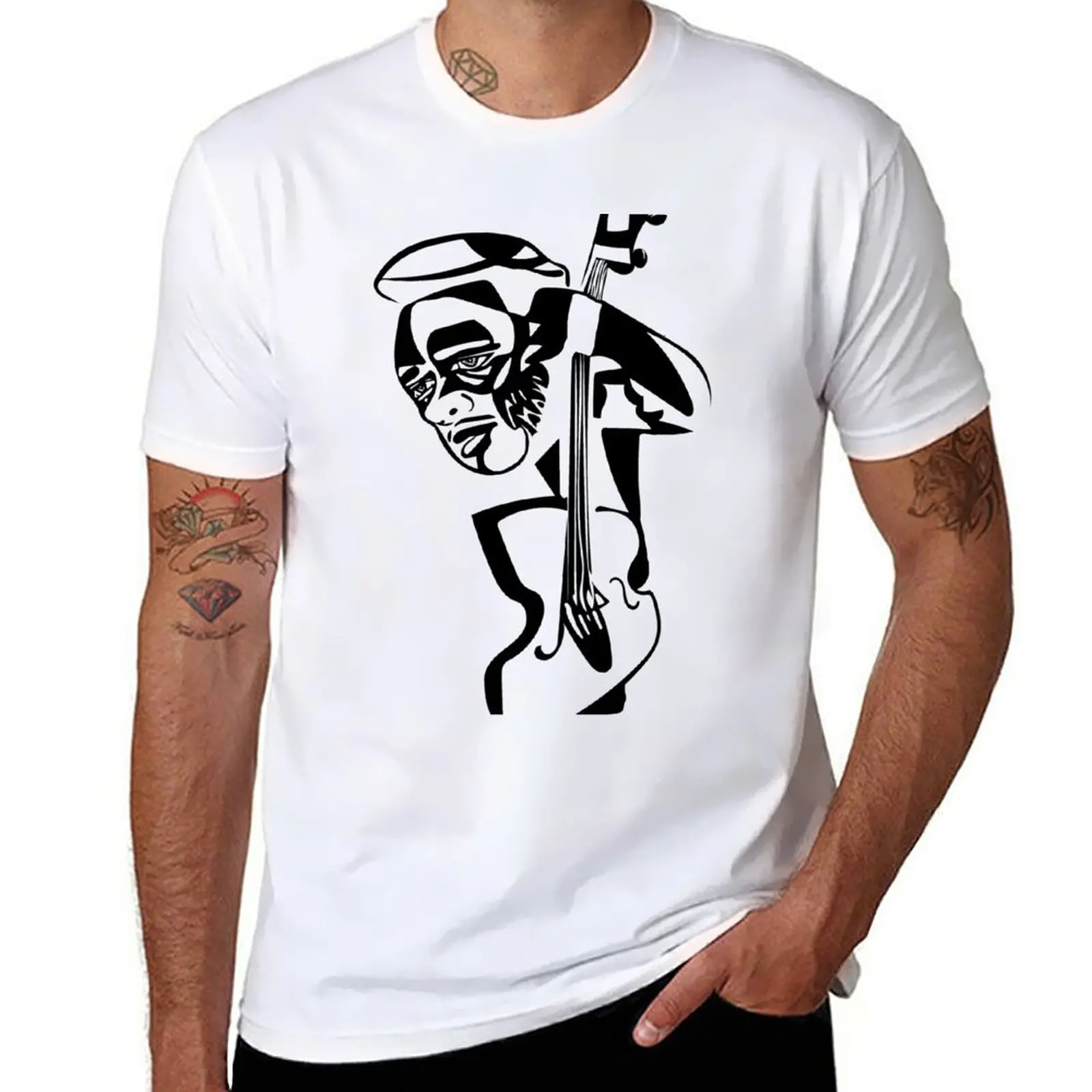 

Charles Mingus T-Shirt oversized heavyweights mens vintage t shirts
