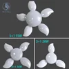 Folding Light Bulb Household Super Bright Energy Saving Foldable Garage Chandelier Five Leaf Light Bulb Adjustable Ceiling Light 2