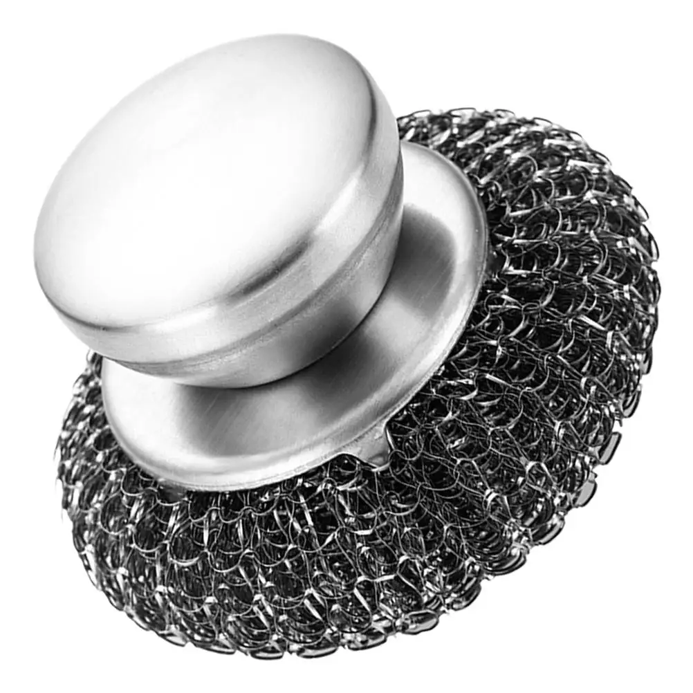 Grill Brush Scrubber for Barbecue Grills Steel Wool Scouring Pads Stoves Pot Stainless Scrubbing Scrubbers Heavy Duty