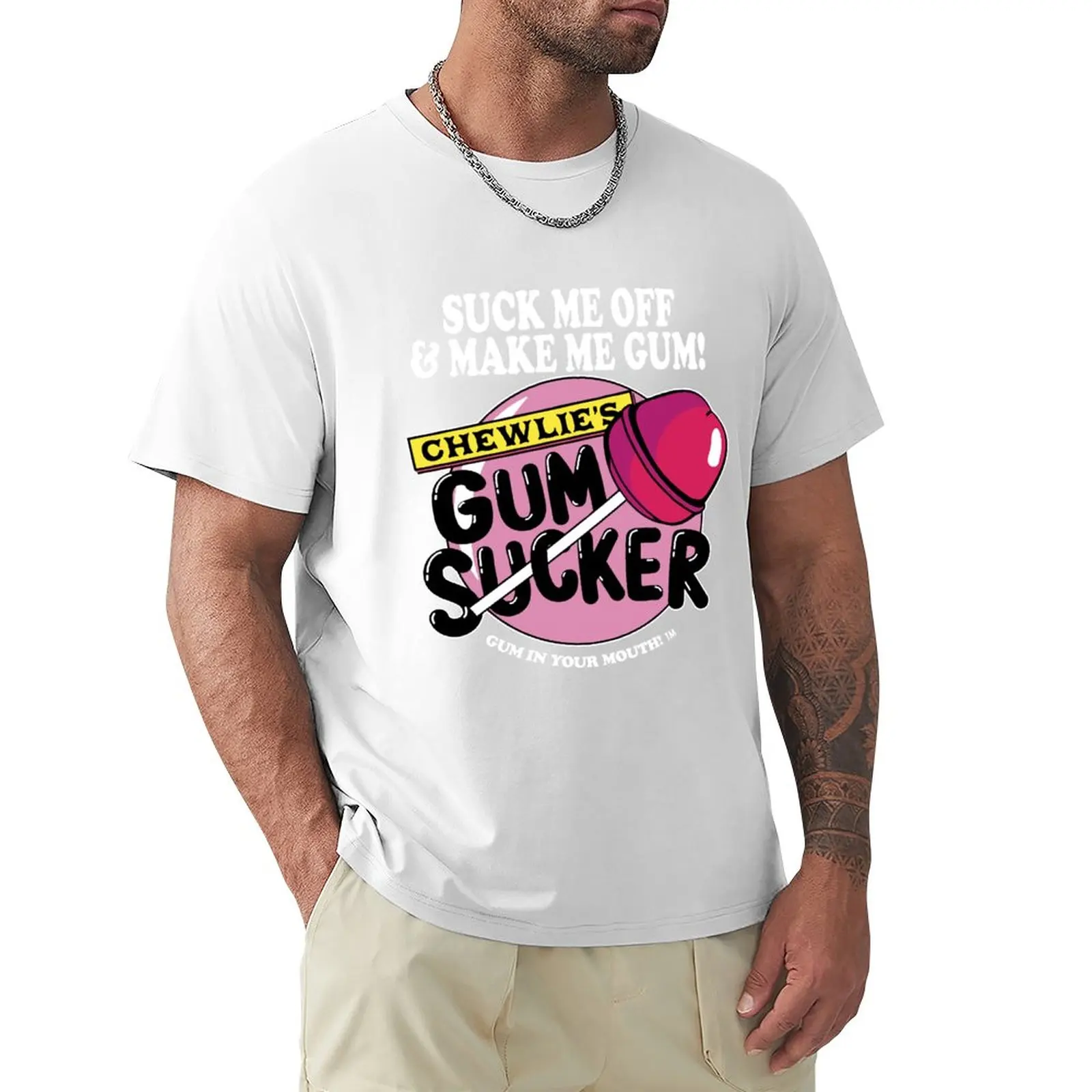 

Make me Gum T-Shirt boys animal print hippie clothes customizeds oversized t shirts for men