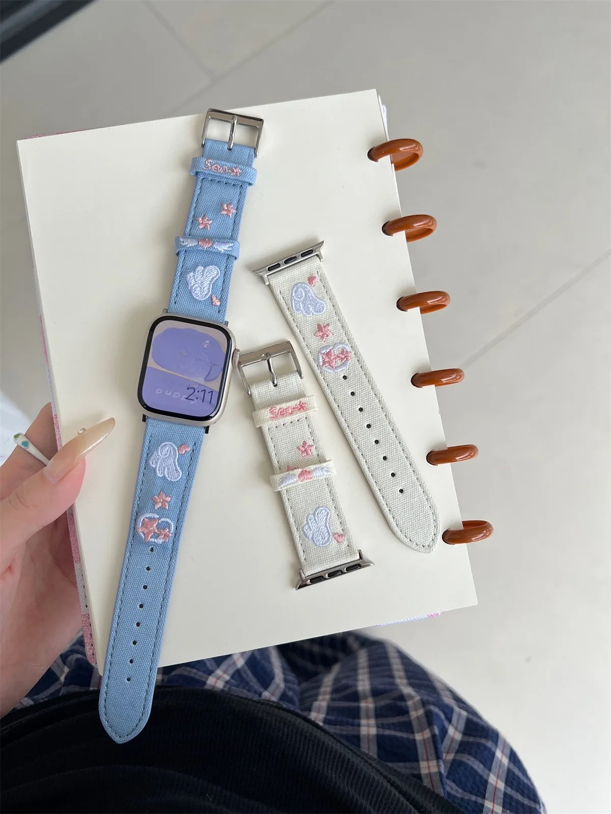 Uhrenarmband für Iwatch 42/44/45/46/49 mm 38/40/41 mm PU-Leder-Mode-Uhrenarmband für Uhrenserie Ultra2 Serie 10/9/8/7/6/5/4/3/2/1_voghion.com