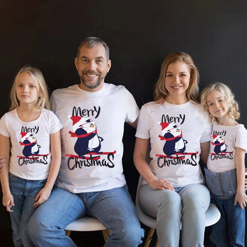 camisetas familiares de navidad