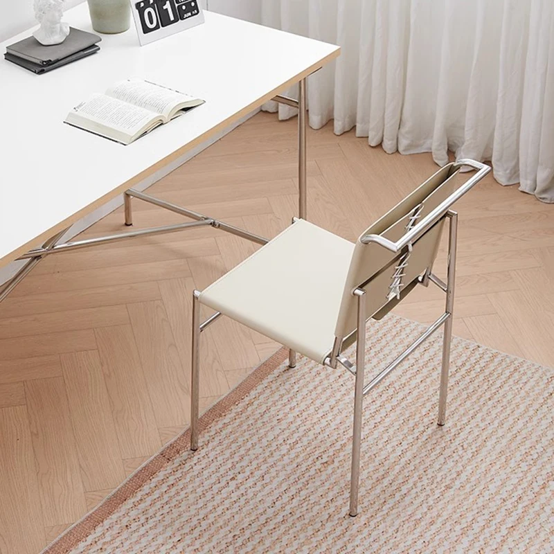 

Single Minimalist Living Room Chairs Metal Kids Comfortable Designer Dining Chairs Vintage Barber Sillones Modernos Furniture