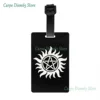 Supernatural Luggage Tag With Name Card Supernatural Winchester Dean Winchester Sam Cover ID Label for Travel Bag Suitcase 1