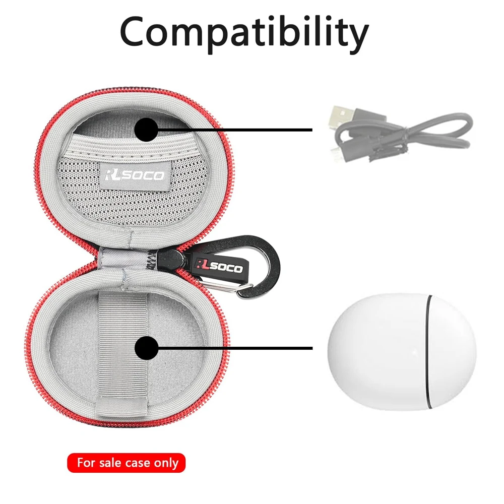 Durable Protective Case for Wireless Earbuds - Hard Shell Design