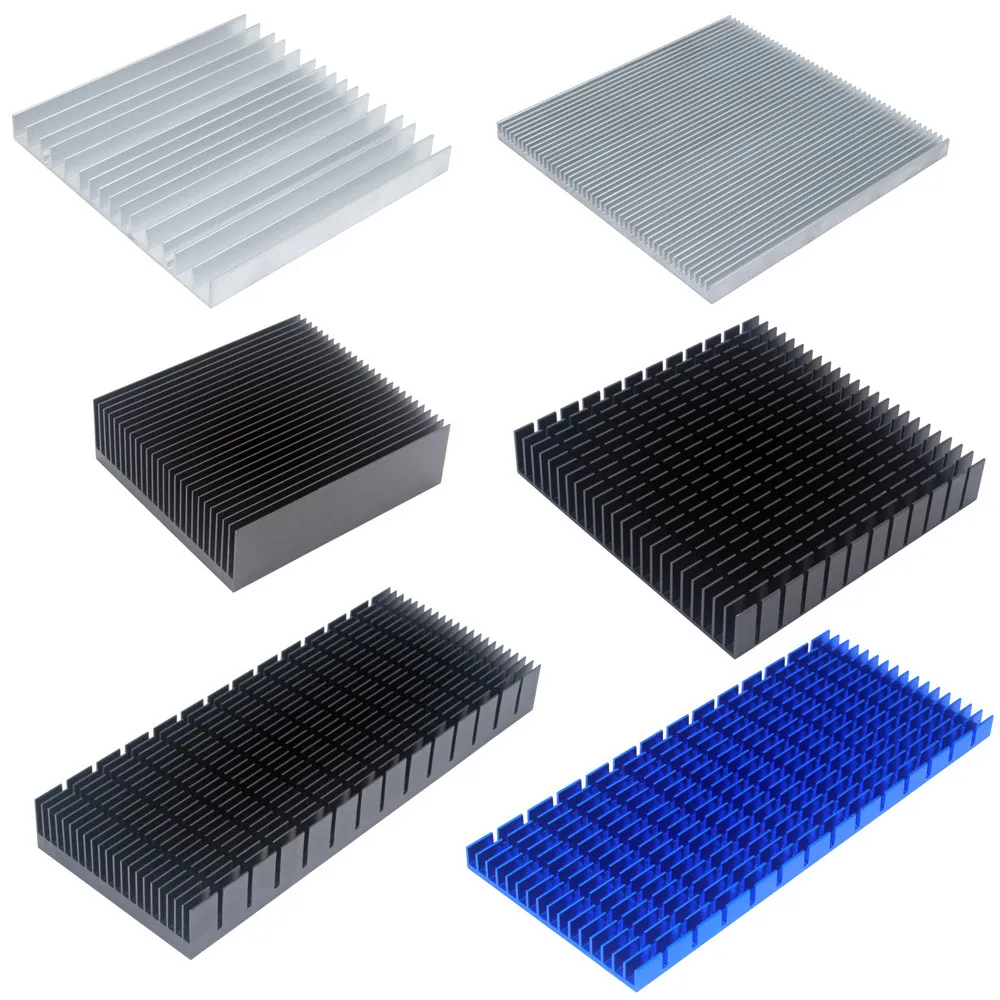 Dissipador de Alumínio para Chip Eletrônico Led Dissipador de Calor Refrigerador do Radiador Circuito Integrado Refrigeração Dissipação de Calor Modelo 15