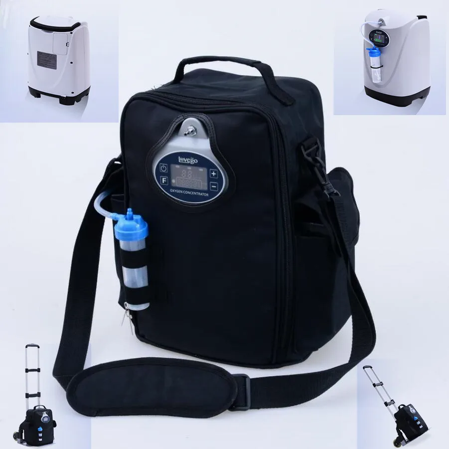 1-4.5Liters Mini Portable Oxygen Concentrator With Battery And Pulse Flow Mode