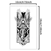 1Pc Judgment Angel Waterproof Temporary Tattoo Stickers, Long-lasting Waterproof for One to Two Weeks, Suitable for Arm, Leg. 2