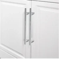 50 มม.-500 มม.สแตนเลสสตีลประตูตู้ T บาร์ดึง KNOB ลูกบิดตู้เฟอร์นิเจอร์ตู้ DrawerHandle 3