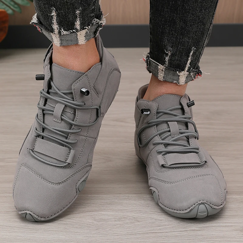 Men's Retro Design sneakers New Outdoor Soft Soled Casual Shoes Breathable Summer Flat Boots Comfortable Hot Selling 2025