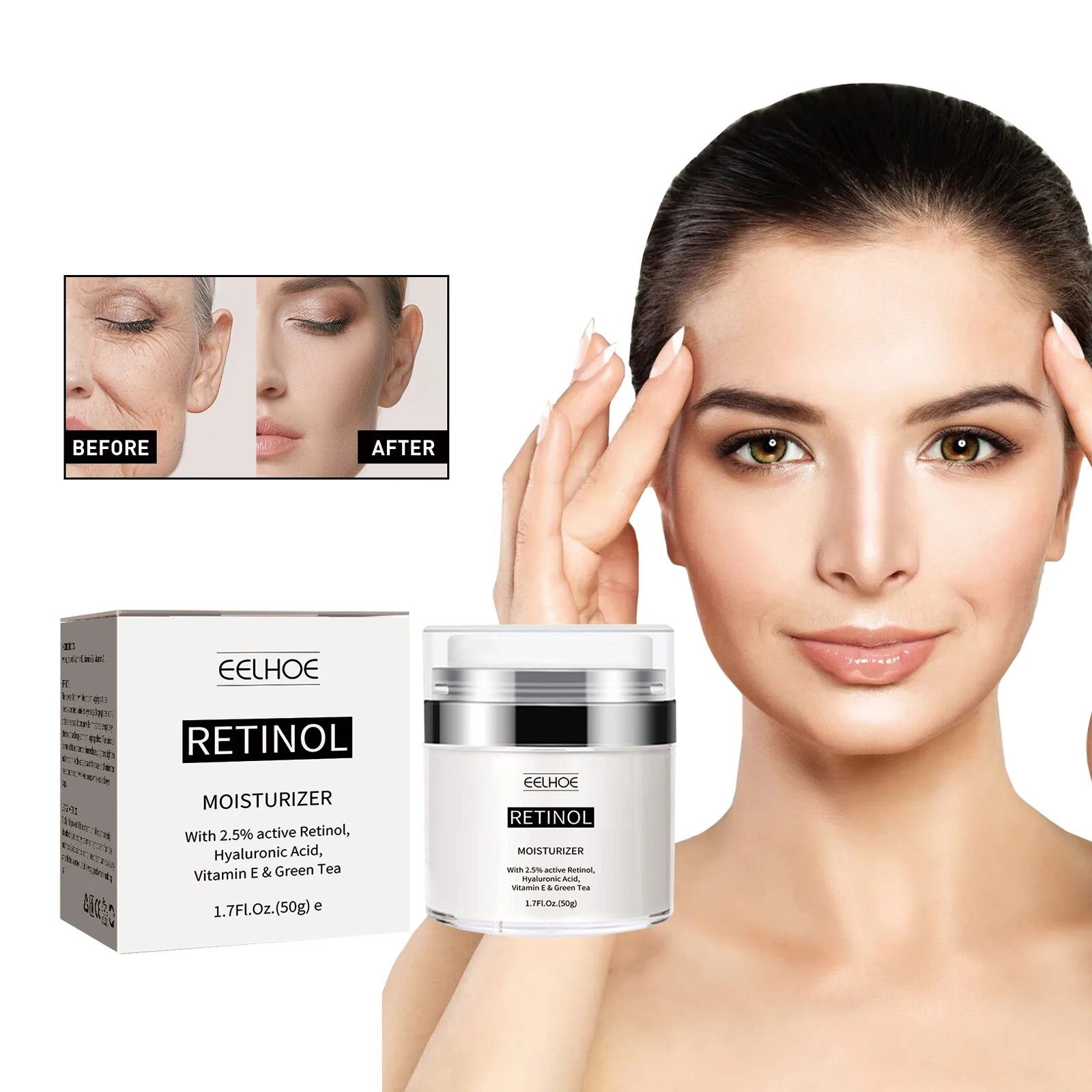 Retinol Anti Wrinkle Anti aging Firming Serum Hyaluronic Acid Beauty