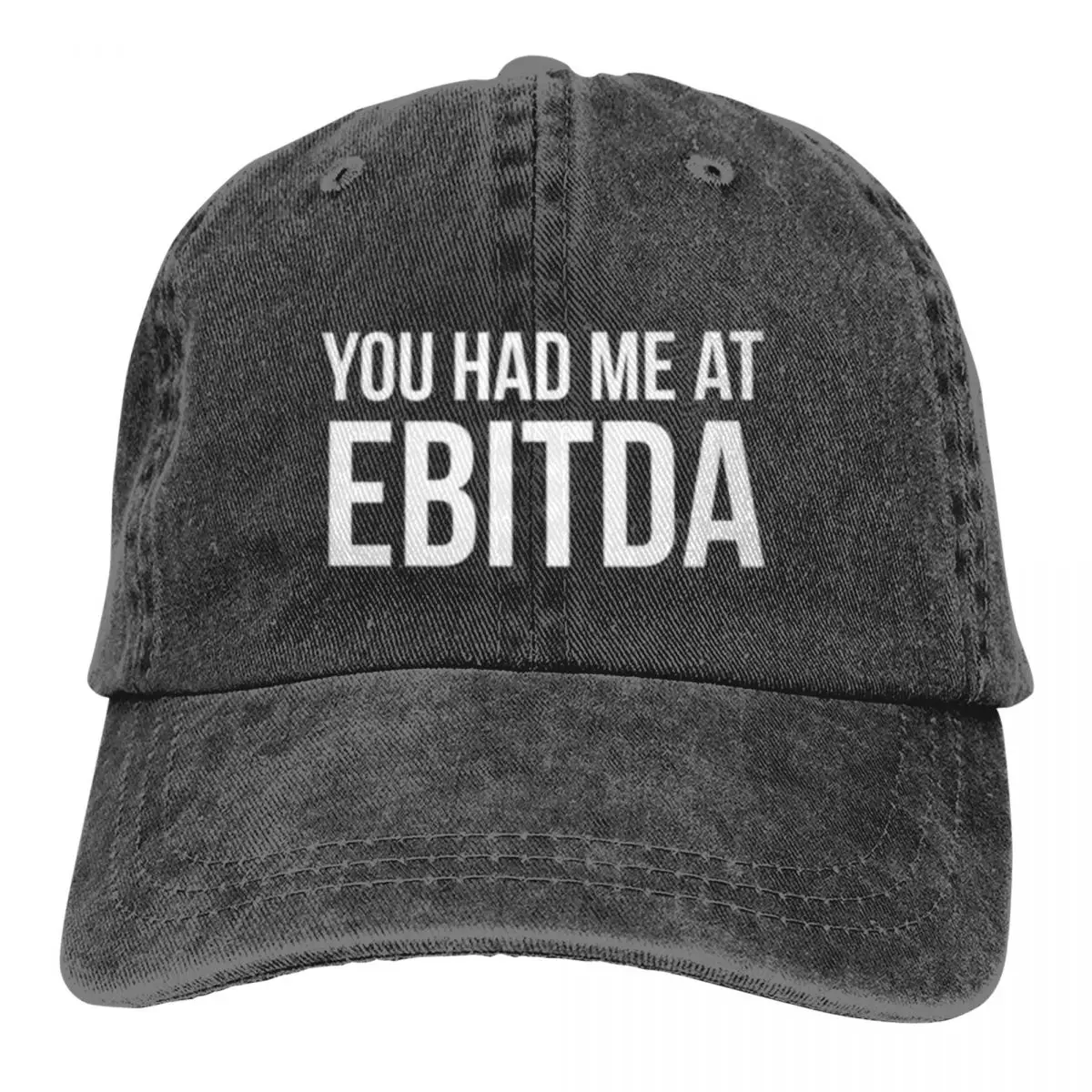 

Повседневная стильная бейсболка You Had Me At EBITDA