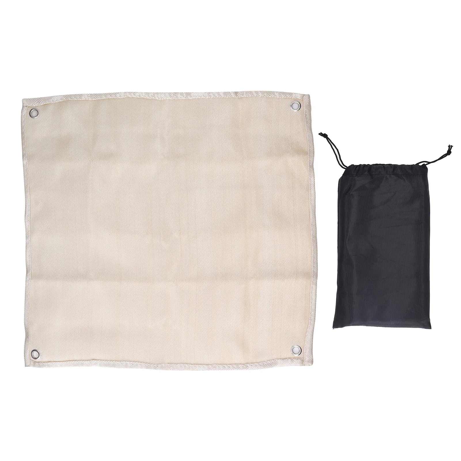 ZK30 Fire Blanket Fiberglass Fireproof 550℃ Fire Extinguisher Suppression Blanket 50x50cm anti fire