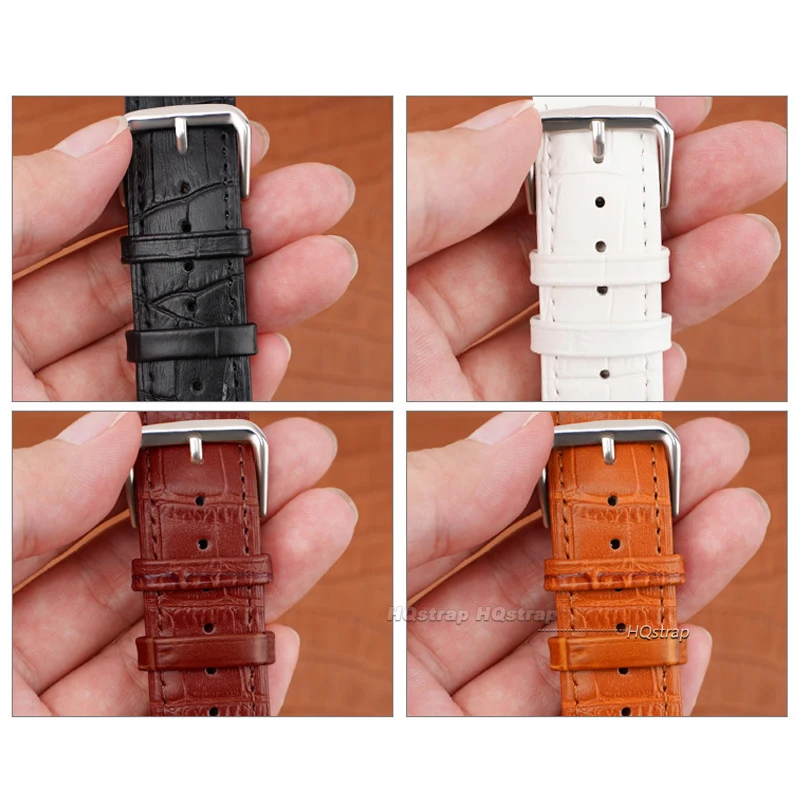 Leather Watch Band Keeper Strap - Adjustable Loop Retainer