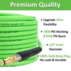 Pressure Washer Replacement Hose Super Flexible Hose 10m/32ft 2900 PSI Kink Resistant Hose for Karcher K2-K7 Quick Connector 2