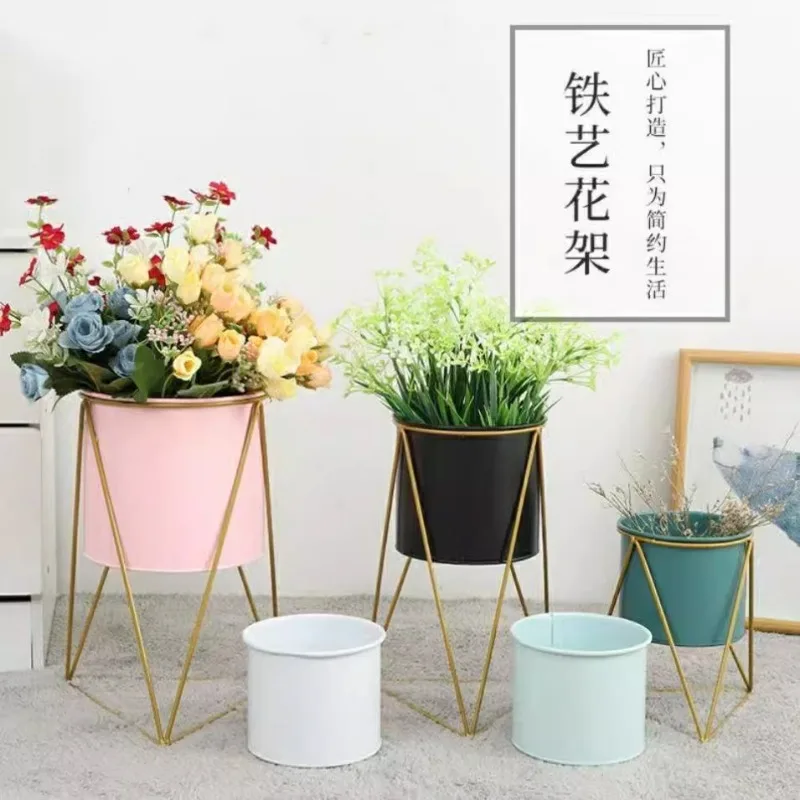 Support for Shelf Pot Rack Plant Stand for Flowers Indoor Flowerpot Organizer Iron Shelf Shelving Standing Flowerbed Garden