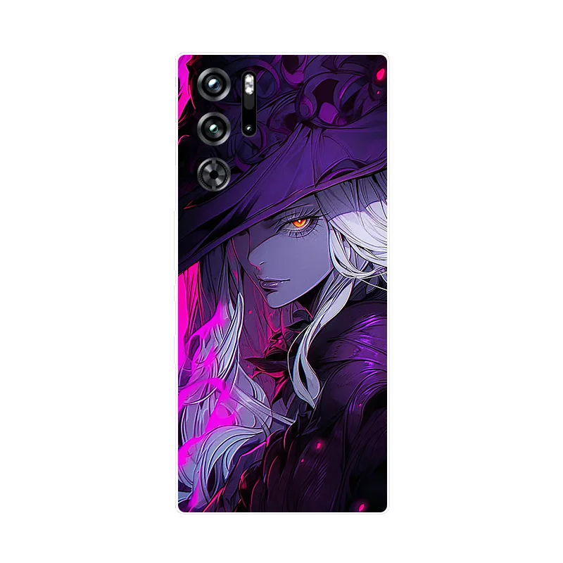 لحقيبة ريد ماجيك 9 برو زهور الذئب غطاء هاتف سيليكو...