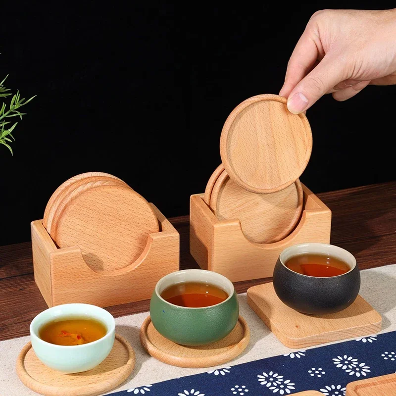 Wood Drink Coasters 3