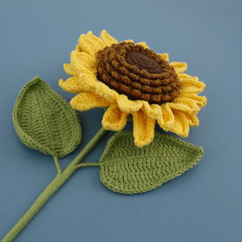Segnalibro all'uncinetto con girasole, regalo per amanti dei libri, regalo per insegnanti, venditori ucraini che lavorano all'uncinetto - Italia