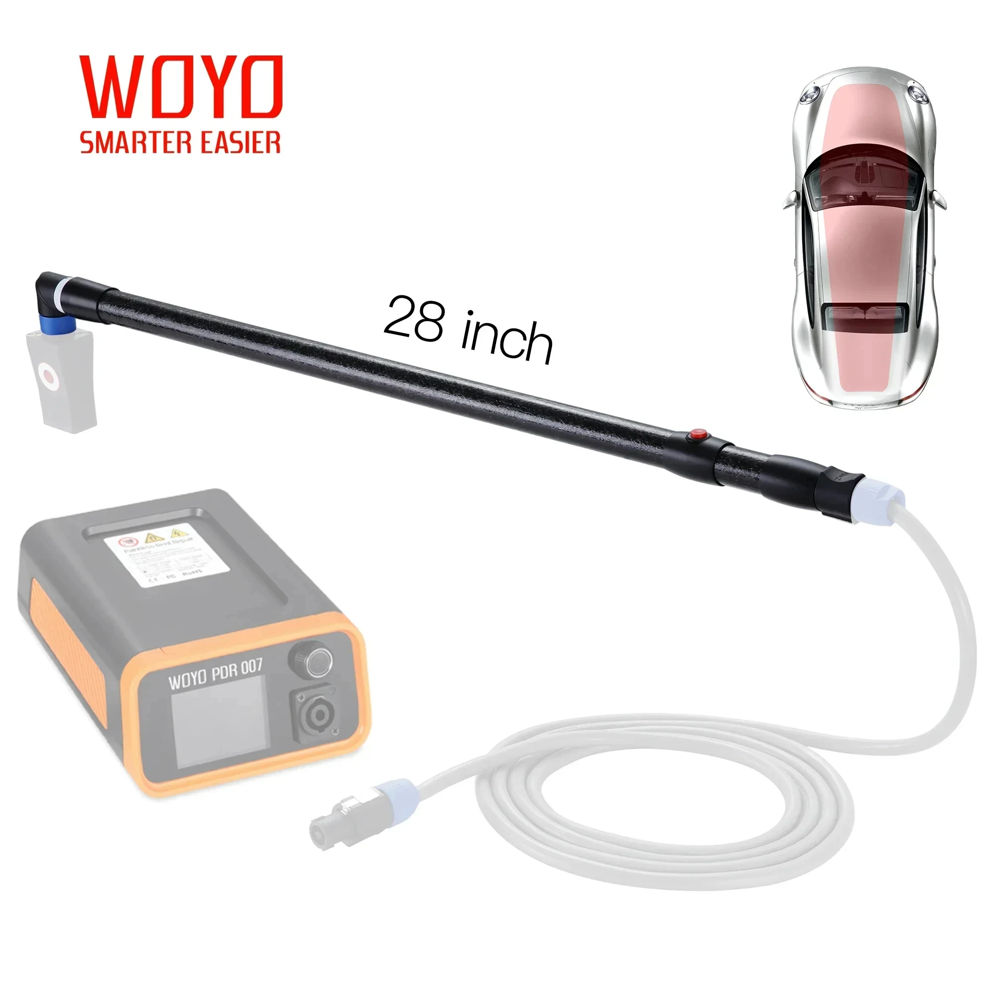 Woyo-エクステンション車のへこみ修理ツール,ホットボックス誘導加熱器 