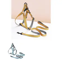 

Dog Chest Strap Flexible Colorfast Small Medium Pet Dog Puppy Traction Rope Dog Harness Leash Dog Traction Rope