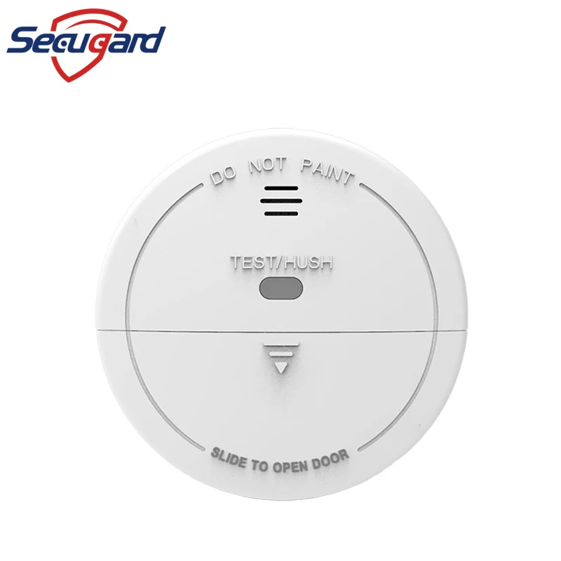 433MHz Wireless Smoke Alarm Fire Sensor 80db Sound Combination For Smart Home Security System