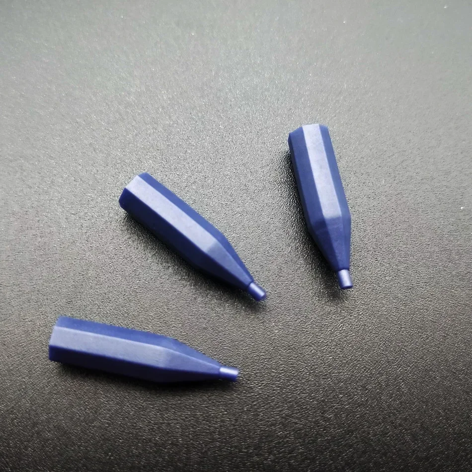 50pcs Individually Packaged Generic Hex Needle Caps 1R/2R/3R For Permanent Makeup Taiwan Sunshine/Gaintsun Tattoo Machine
