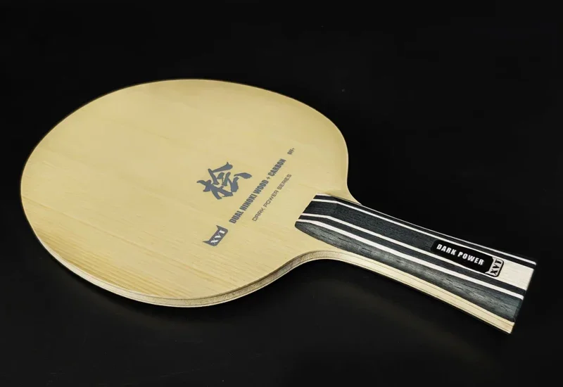 XVT Dual HINOKI CARBON Dark Power Table Tennis Blade/ ping pong