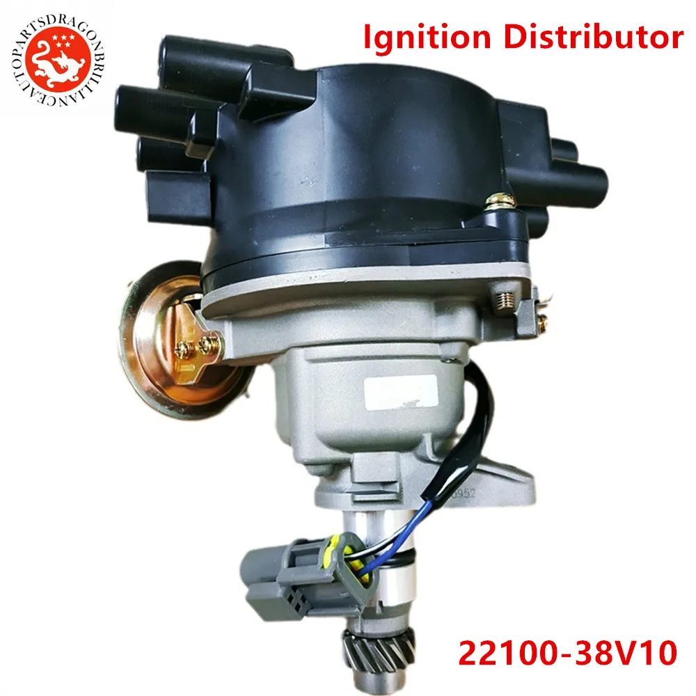 High Quality Automotive Engine Parts 22100-38V10 2210038V10 Ignition Distributor For Nissan 100 NX B13 1.6L VG30S Duke SY31