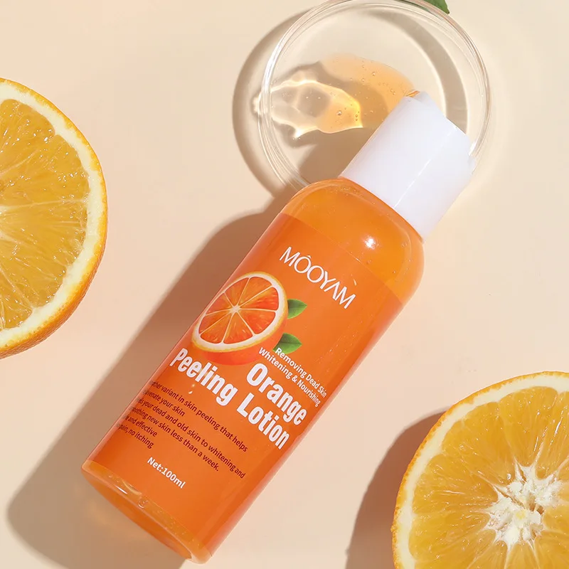 Orange Peeling Lotion Peeling Oil Body Lotion Gentle Exfoliation Gel Tearable Ramen Wax Orange Peeling Lotion Wholesale 6