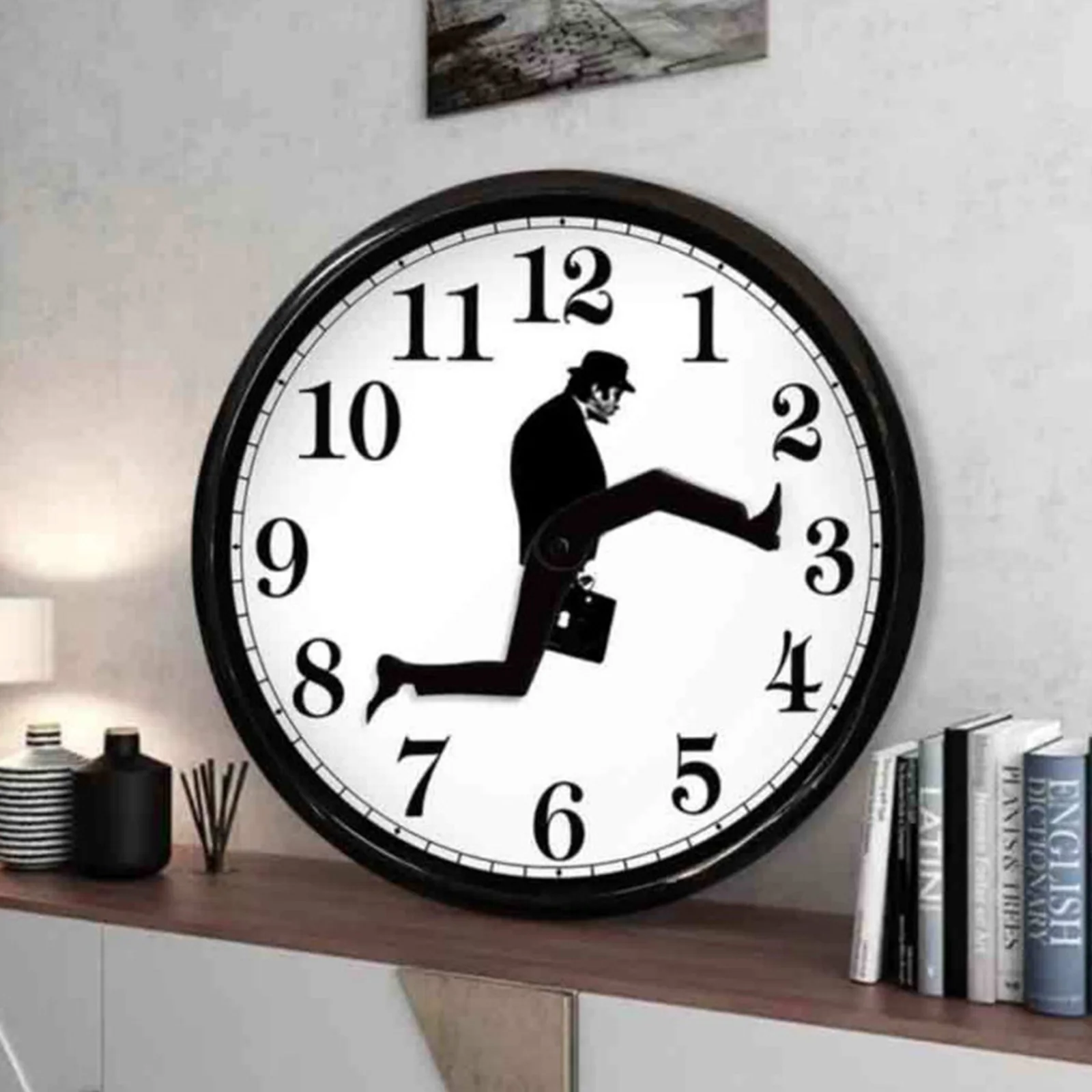 Time to Write Funny Wall Clock for Writers Fiction Writer's Word Art  Contemporary Hanging Wall Watch Writing Fan Writer Gifts - AliExpress