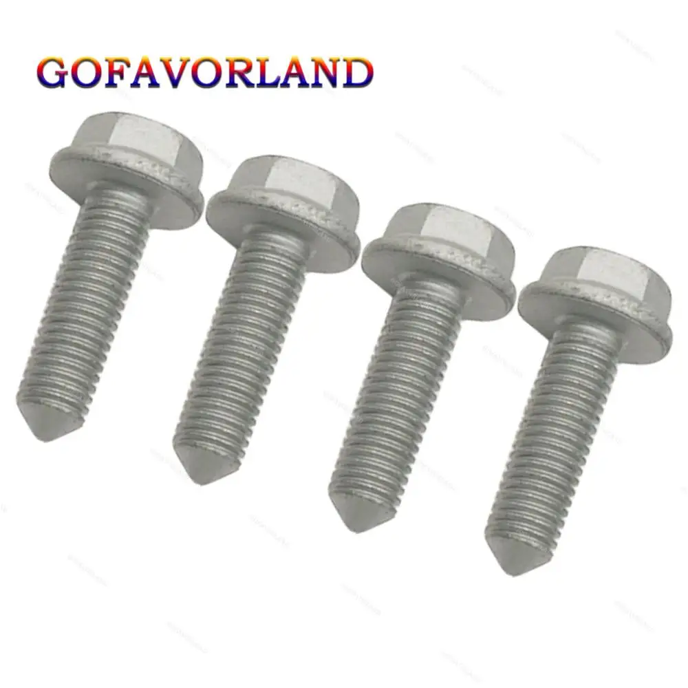 

CloudFireGlory N10629602 N10 629 602 1Pcs Left Or Right Or Front Or Rear M10x35 Bolt & Cushion Sliver Metal For Audi A8 Q5 Q7
