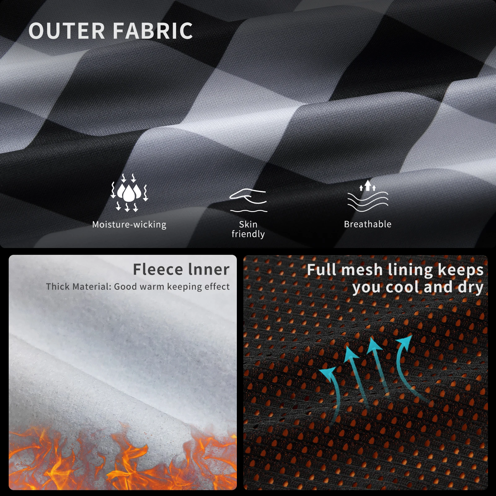 WOSAWE 오토바이 라이딩 재킷 겨울용 따뜻한 오토바이 체크 셔츠 캐주얼 레트로 라이딩 셔츠 CE 보호 장비 포함