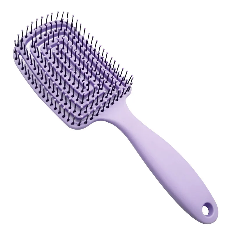Hair Brush Comb Girls Hair Scalp Massage Comb Hairbrush Bristle Nylon Women Wet Curly Detangle Hair Brush for Salon Hairdressing Styling Tools