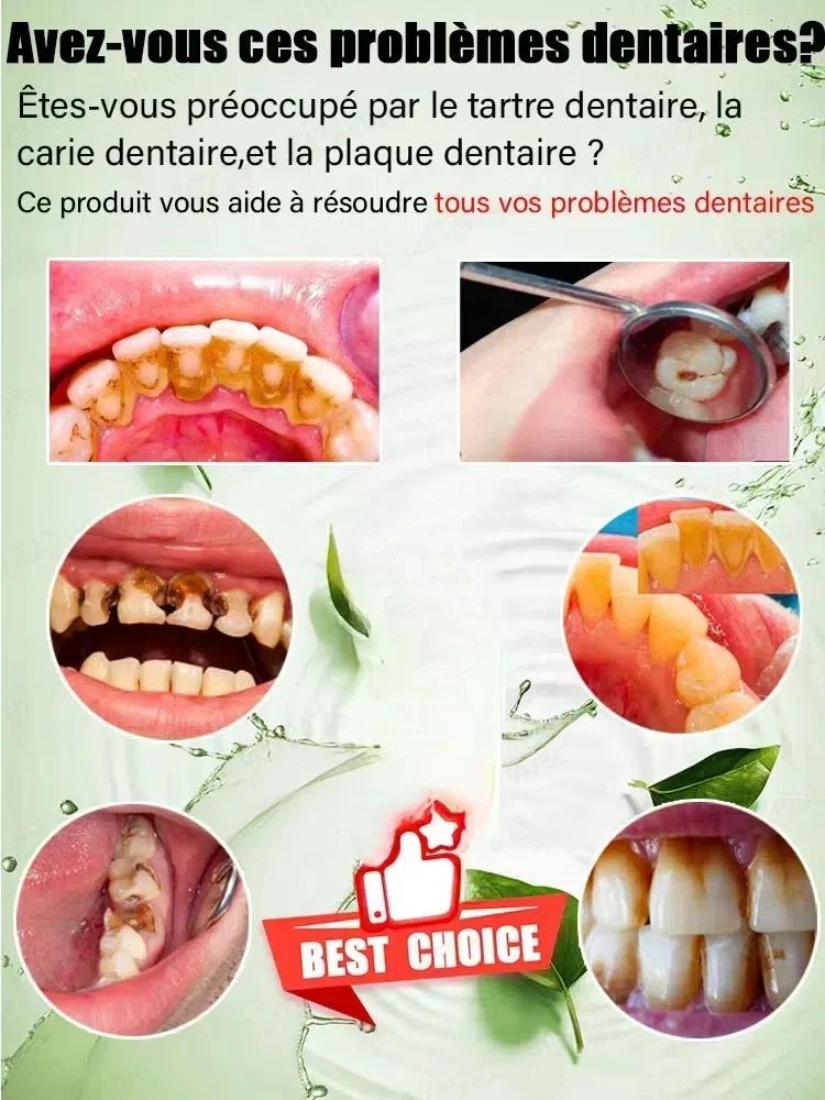 Teeth Whitening Deep Cleaning Cigarette Stains Repair Bright Neutralize Yellow Tones Dental Plaque Fresh Breath Teeth whitening product