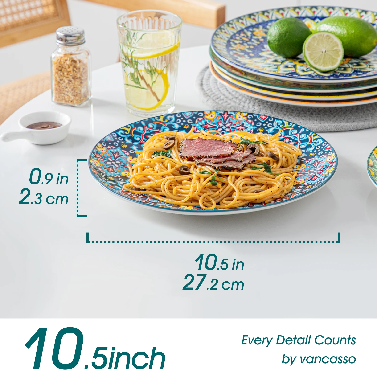 6 PCS DINNER PLATE