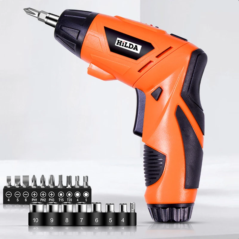 Electric Screwdriver Power Tool Rechargeable Lithium Battery Electric
