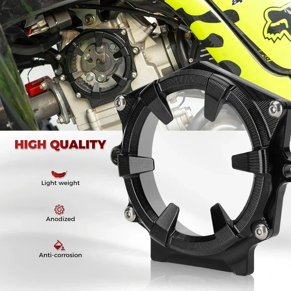 atv accessories ATV Iron Engine Cam Oil Filter Clear Cover Cap 1S3-11185-10-00 Compatible With Yamaha Raptor 700 Raptor 700R 2008 -
