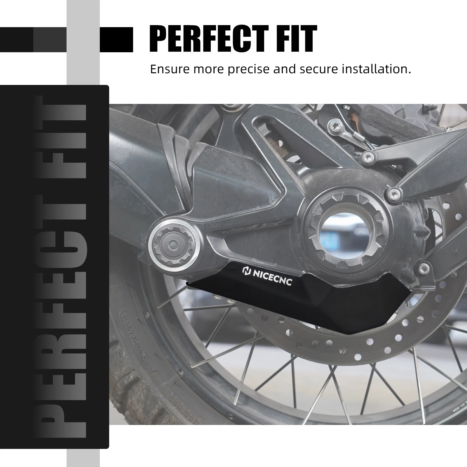 Für BMW R1250GS Adventure R 1250 GS 2019-2024 Motorrad-Endantriebsschutz Für BMW R1200GS Adventure R 1200 GS 2013-2018 – Detail 7