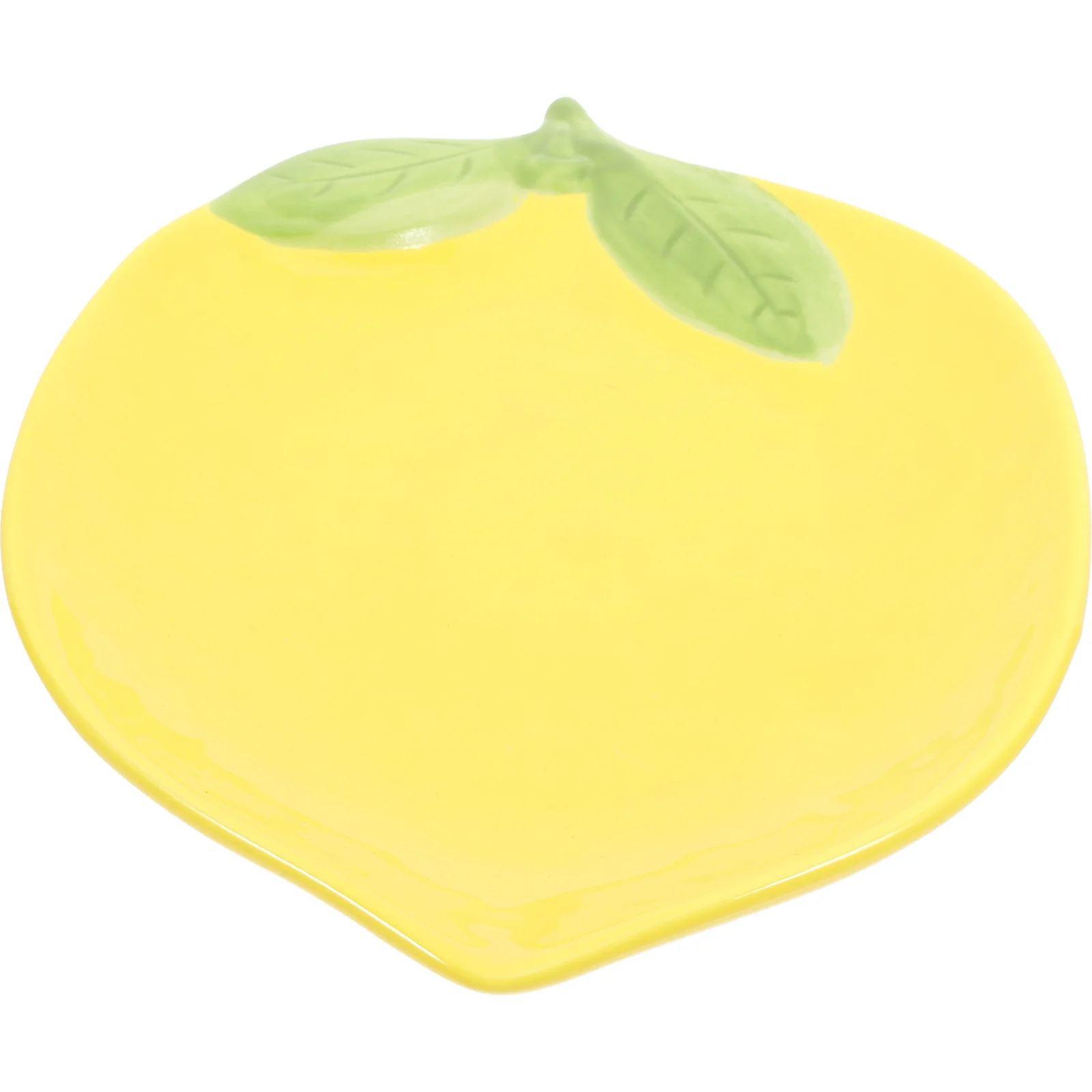 Lemon Dinner Plate Kitchen Spoon Holder Plates Decorative Decorate Ceramic Ceramics Boho Dishes Bowls Serving Tray Platter