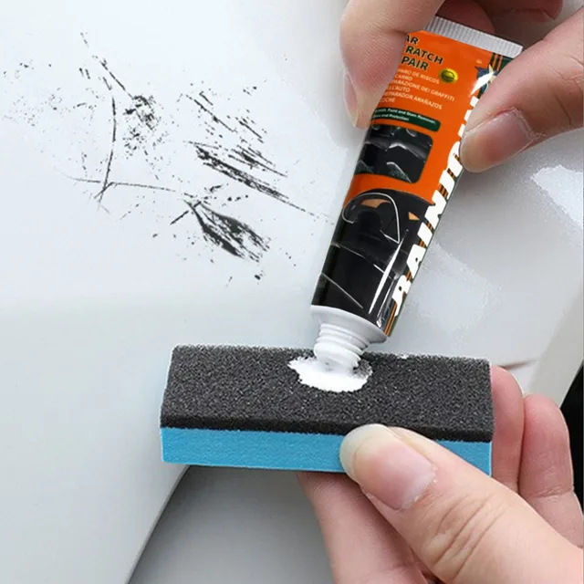Kit di riparazione graffi per auto 50ml Composto per carrozzeria auto Lucidatura Pasta abrasiva Cura della vernice Auto Swirl Graffi Remover Cera antigraffio 2