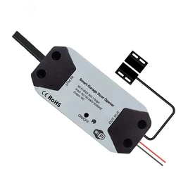 Smart WiFi Garage Door Opener Controller with Voice Assistant Integration and App Control (EU Plug)