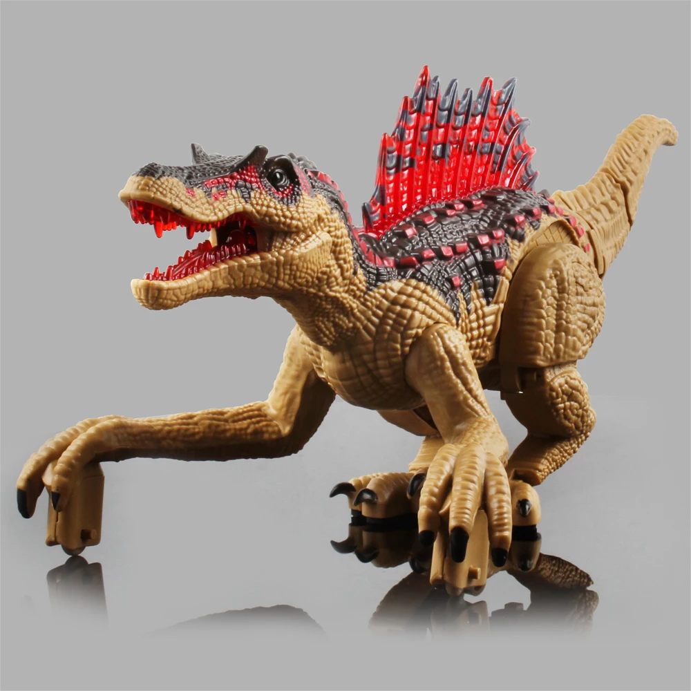 2.4G RC Animal Electric Remote Control Simulation Spinosaurus Model Toy with Light and Sound Dinosaur Toys for Boys Kids Gifts 4