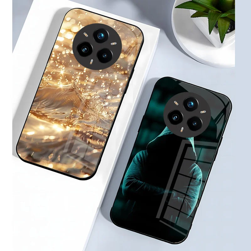 Luxury Tempered Glass Phone Case with Premium Shell Design