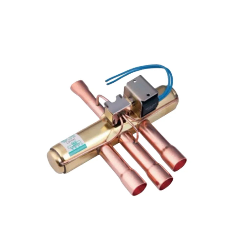 AC 220V 50/60Hz air conditioning four-way reversing valve 12p air conditioning air energy heat pump four-way valve with coil